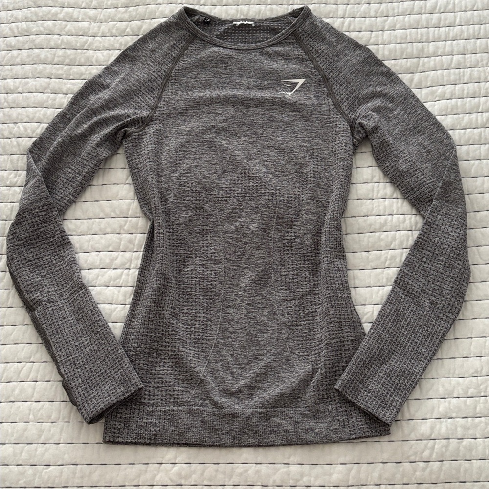 Gymshark Gray Long Sleeve Tee